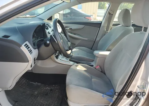 2011 Toyota Corolla Base from USA, damaged, VIN 2T1BU4EE0BC746711